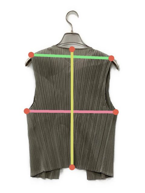 中古・古着通販】PLEATS PLEASE (プリーツプリーズ) プリーツベスト