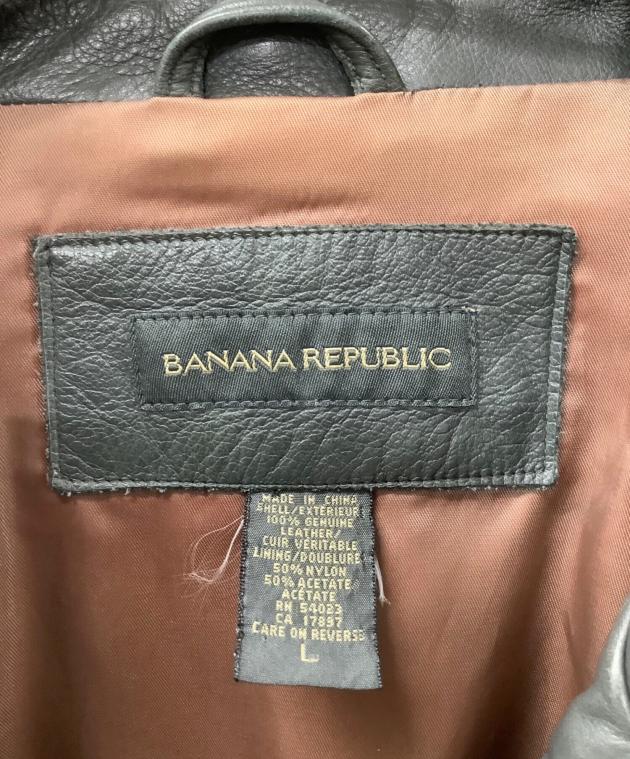 中古・古着通販】BANANA REPUBLIC (バナナリパブリック) 90Sレザー