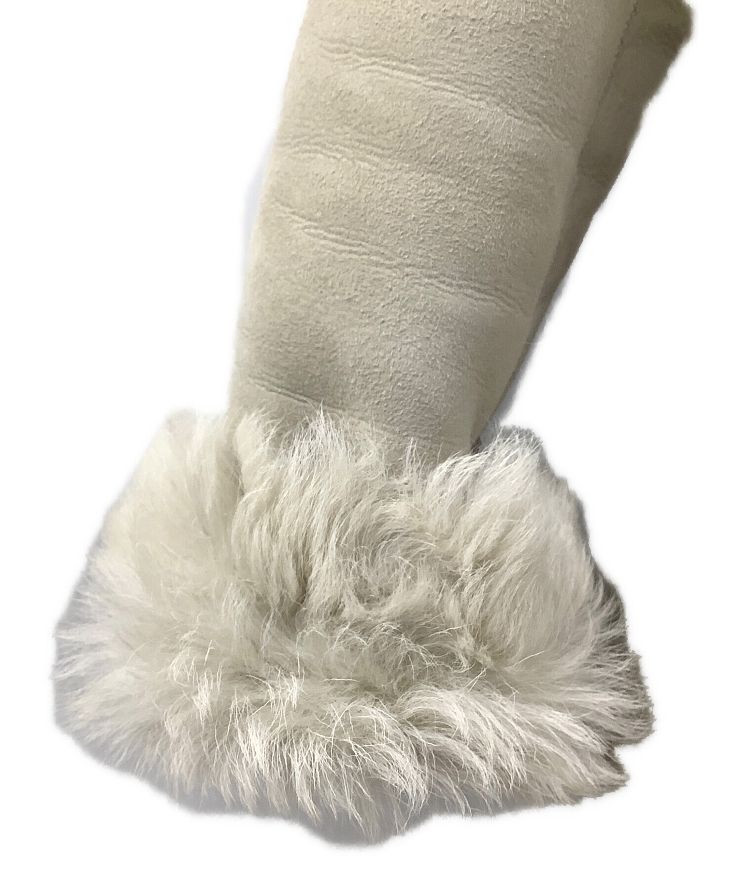 中古・古着通販】DRAWER (ドゥロワー) リバーシブルムートンコート