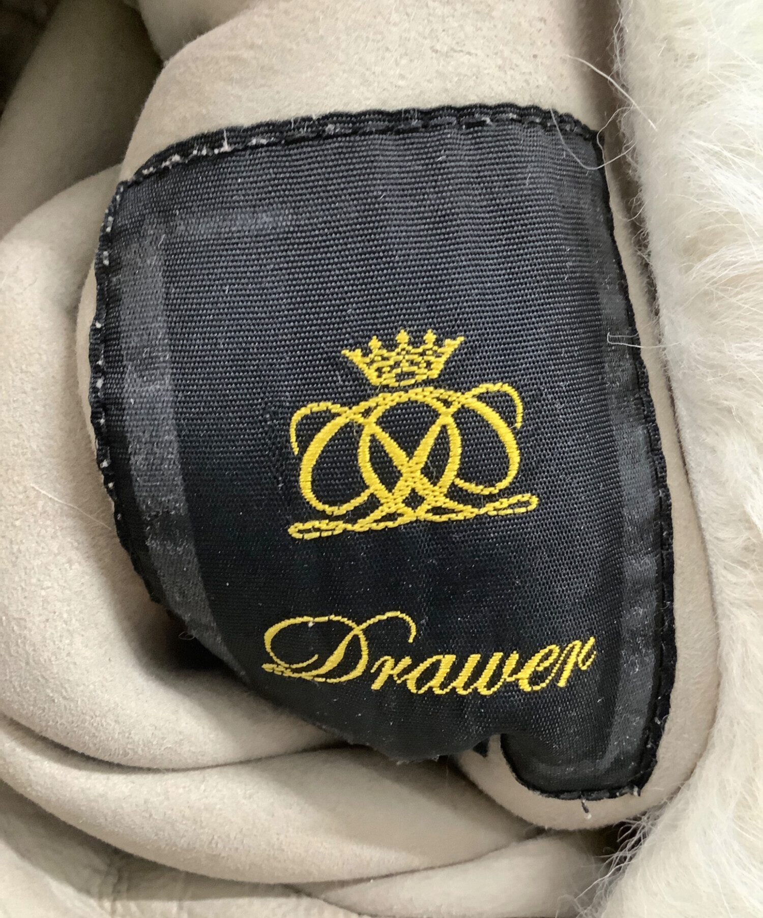最終値下　新品ドゥロワー　リバーシブルウールコート38 中古・古着通販】DRAWER (ドゥロワー) リバーシブルムートンコート
