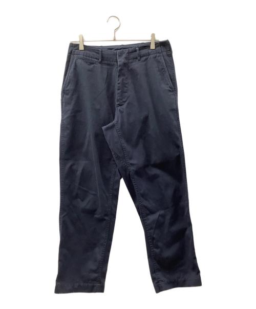 ①ナナミカ　ワイドチノパンツ　ネイビー　W30 中古・古着通販】nanamica (ナナミカ) Wide Chino Pants ネイビー