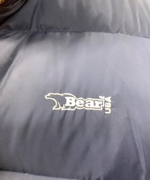 中古・古着通販】Bear (ベアー) リバーシブルダウンジャケット ブルー