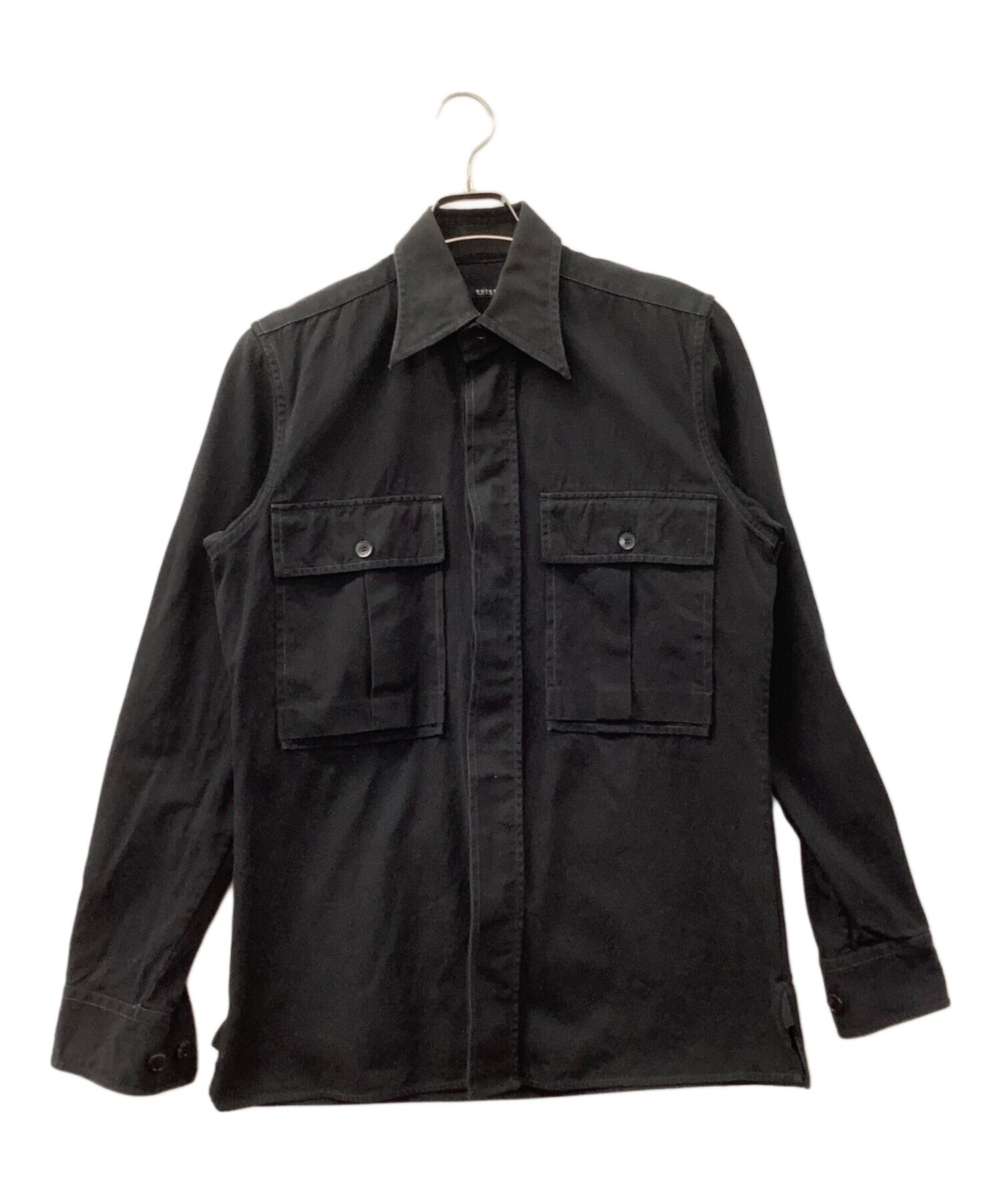 中古・古着通販】GUCCI (グッチ) コットンジャケット ブラック サイズ 