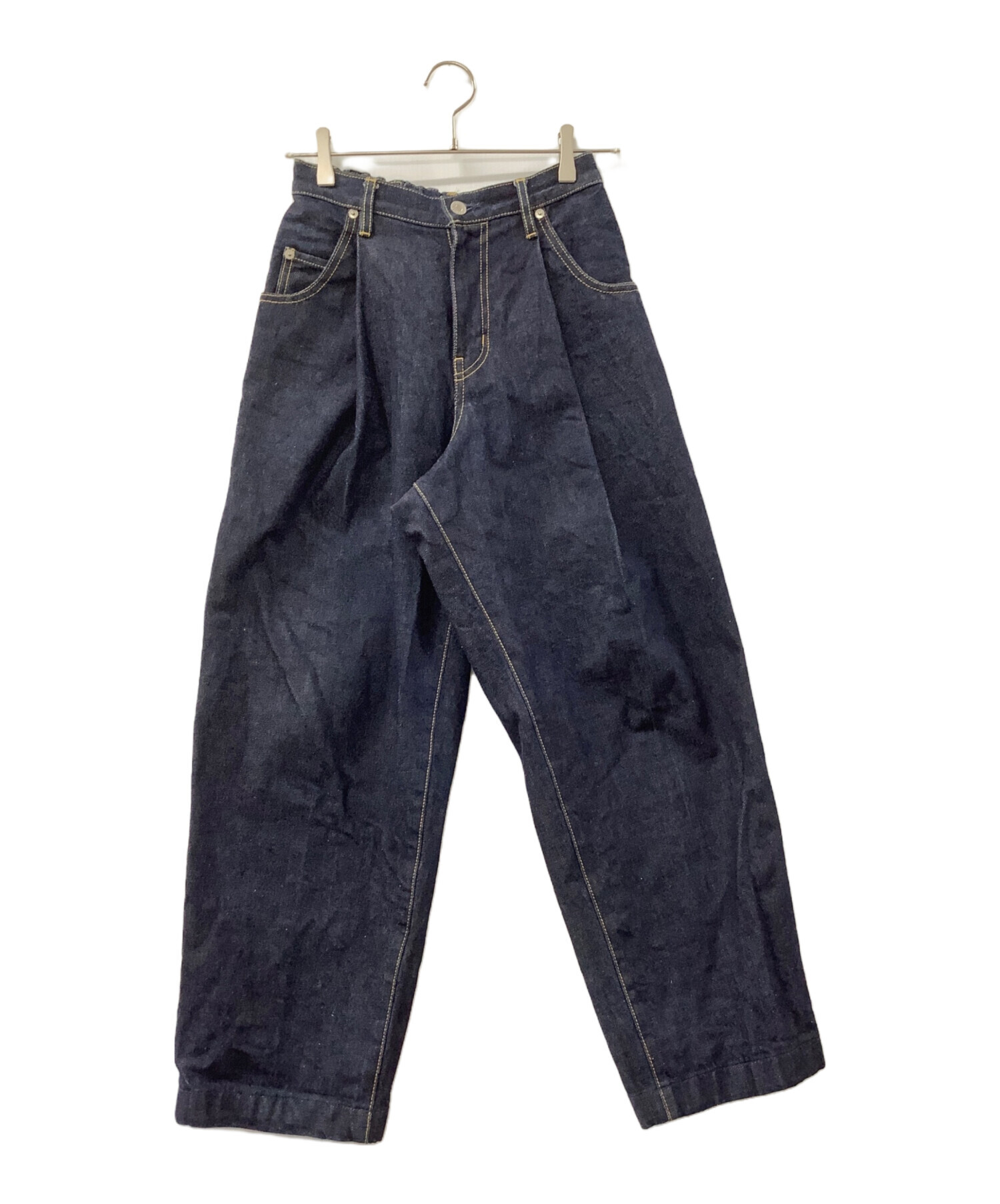 neon sign デニム yosea 中古・古着通販】NEON SIGN (ネオンサイン) Wide denim slacks “Rigid