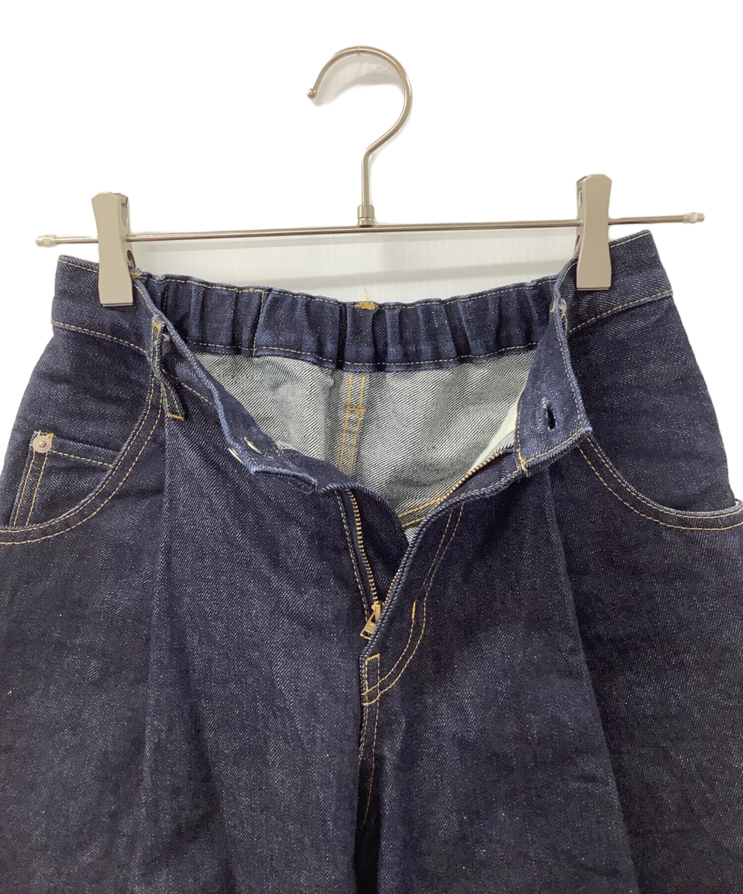 中古・古着通販】NEON SIGN (ネオンサイン) Wide denim slacks “Rigid