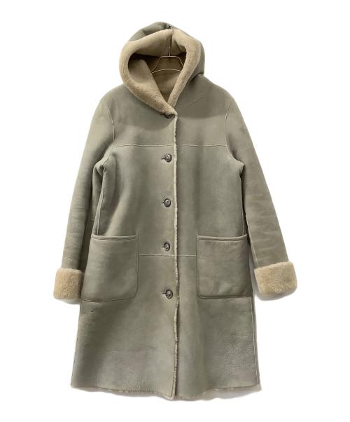 ほ*り様 【美品】 ストラネスガブリエルストレーネ　ムートンコートリアルムートン STRENESSE GABRIELE STREHLE ムートンコート Mサイズ