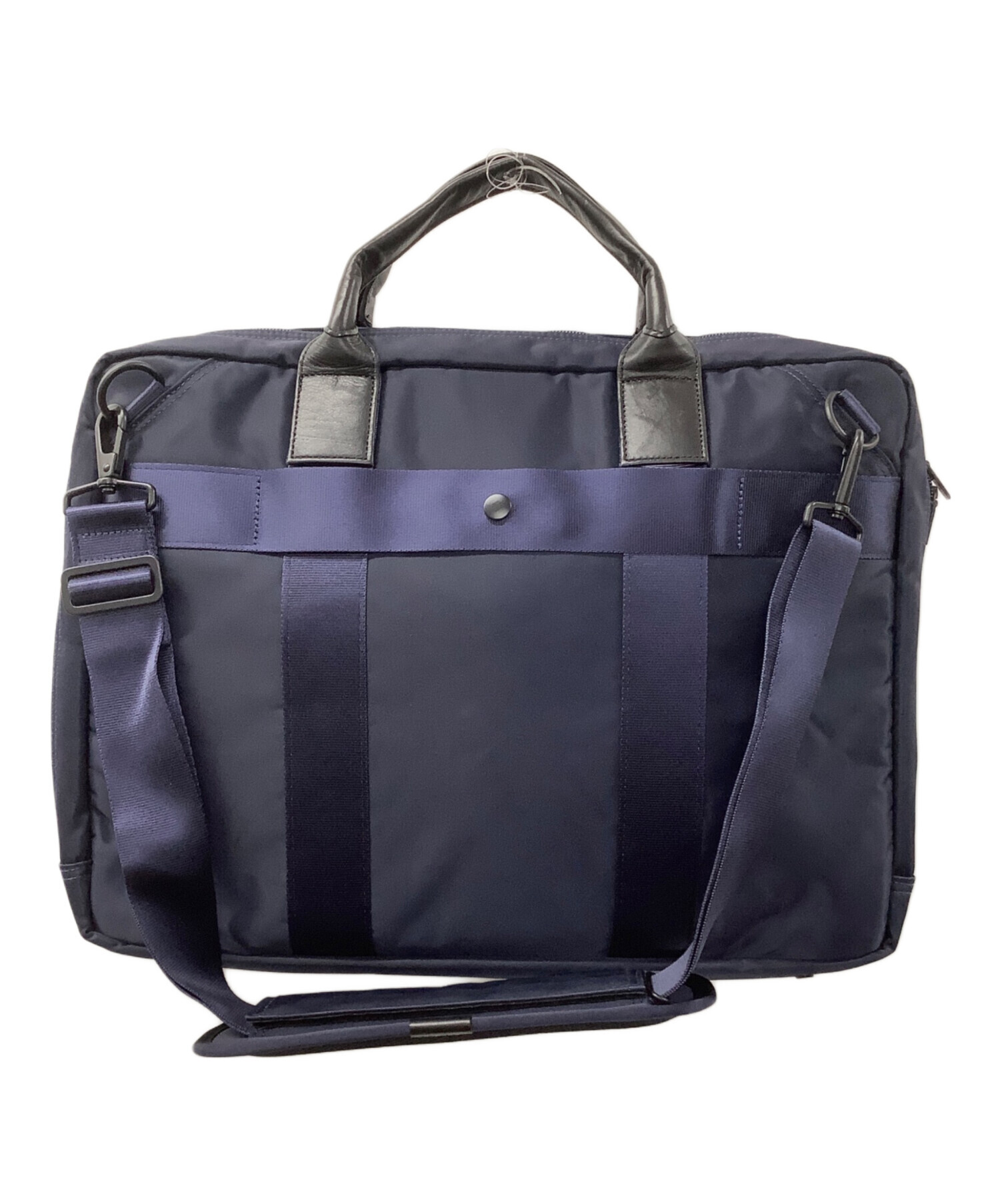中古・古着通販】PORTER (ポーター) 2WAY BRIEFCASE(S) TIME ネイビー