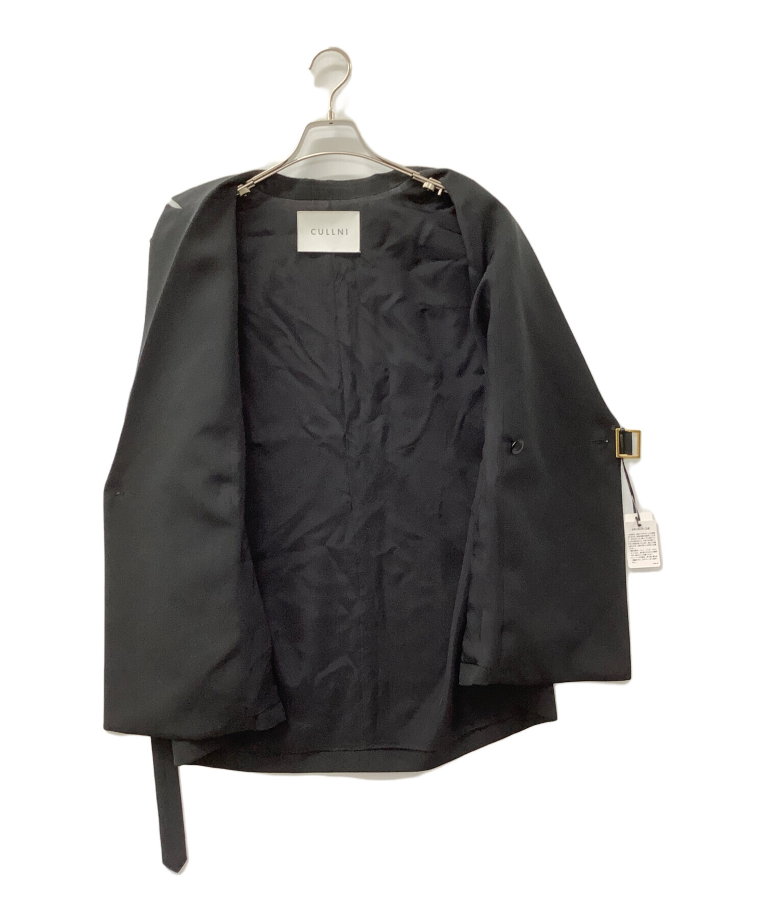 中古・古着通販】CULLNI (クルニ) Sleeveless Tie Locken Jacket 