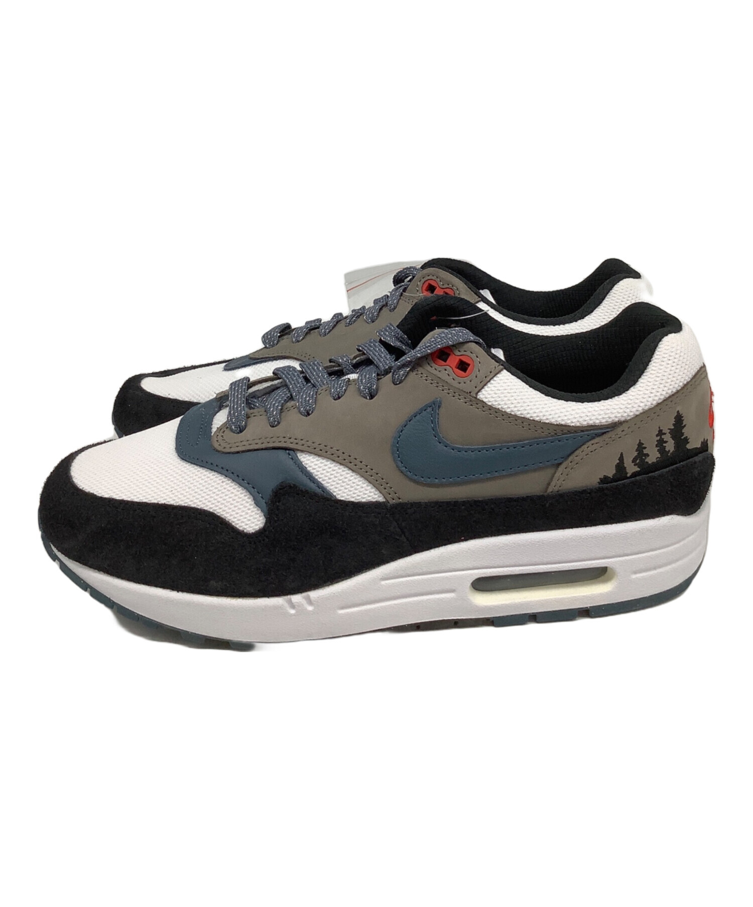 中古・古着通販】NIKE (ナイキ) NIKE AIR MAX 1 PRM ブラウン×ホワイト 