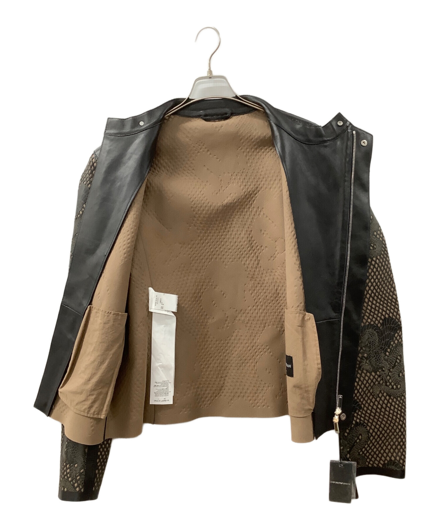 中古・古着通販】EMPORIO ARMANI (エンポリオアルマーニ) レザー 