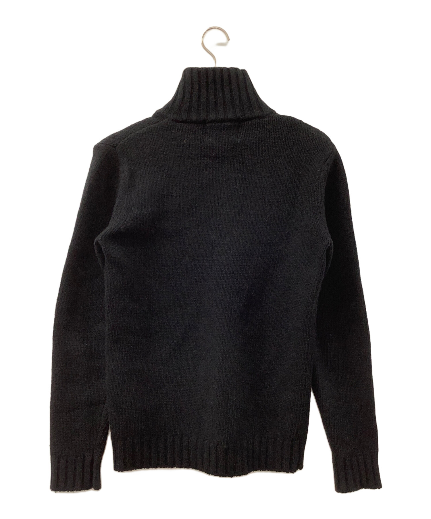 中古・古着通販】kaiko (カイコー) SHRINK ZIP CARDIGAN ブラック 