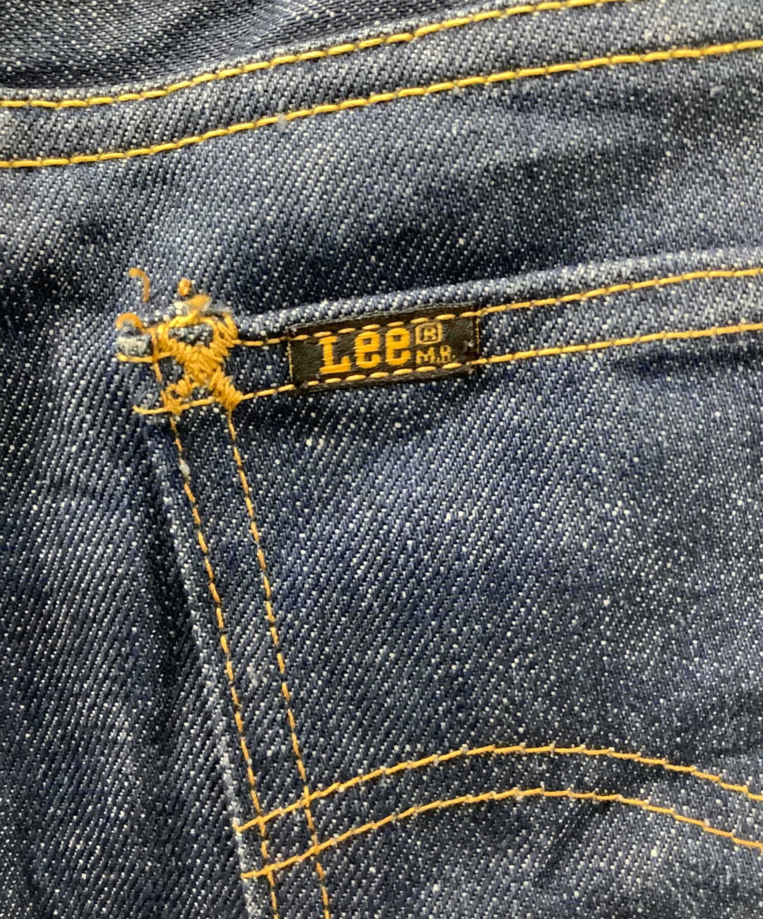 中古・古着通販】LEE (リー) USA製 70s TALON インディゴ サイズ:M