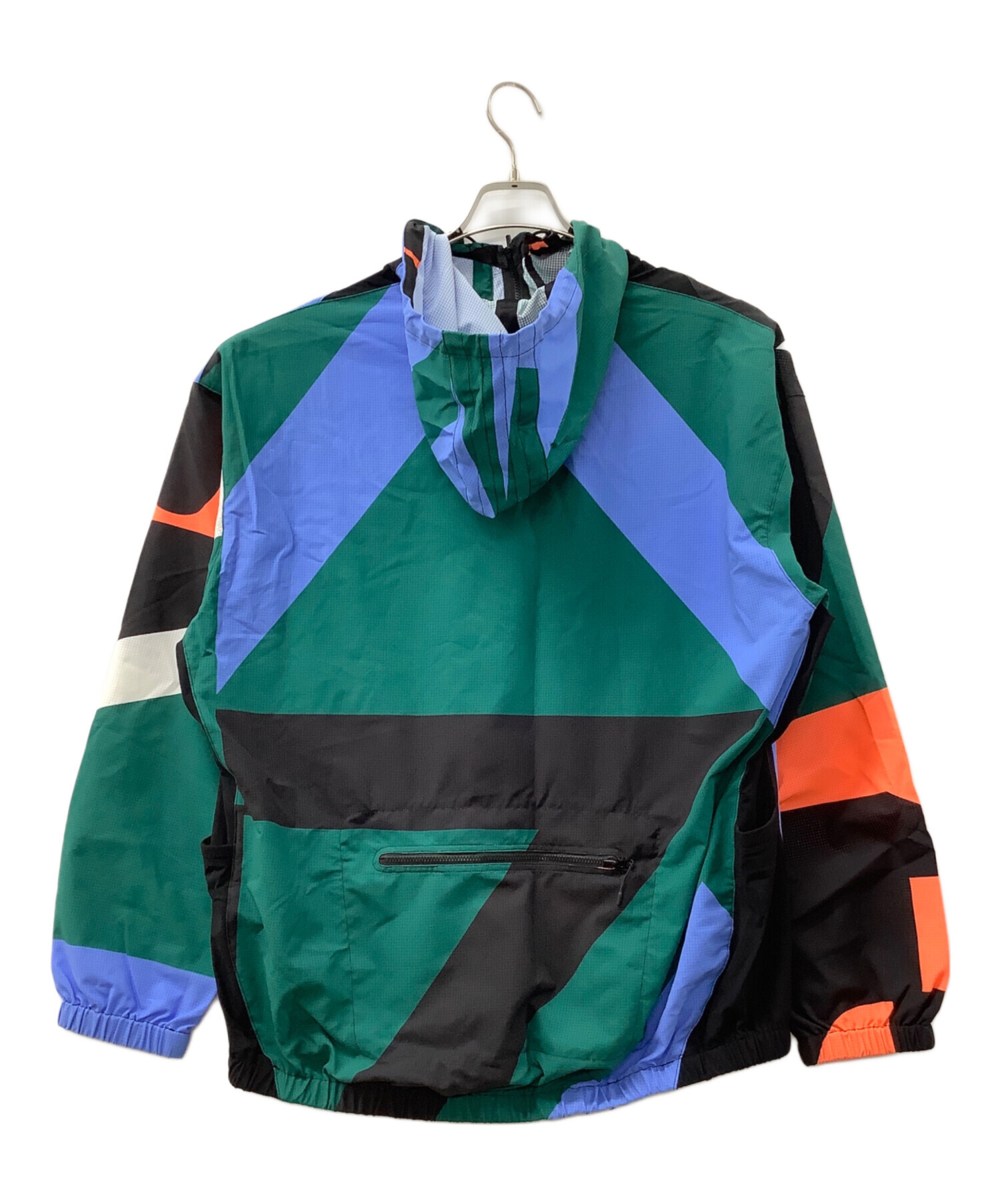 Y-3 AOP フロック ナイロンジャケット ブルゾン Mサイズ 中古・古着通販】Y-3 (ワイスリー) M SWM AOP QUARTER-ZIP HOODED