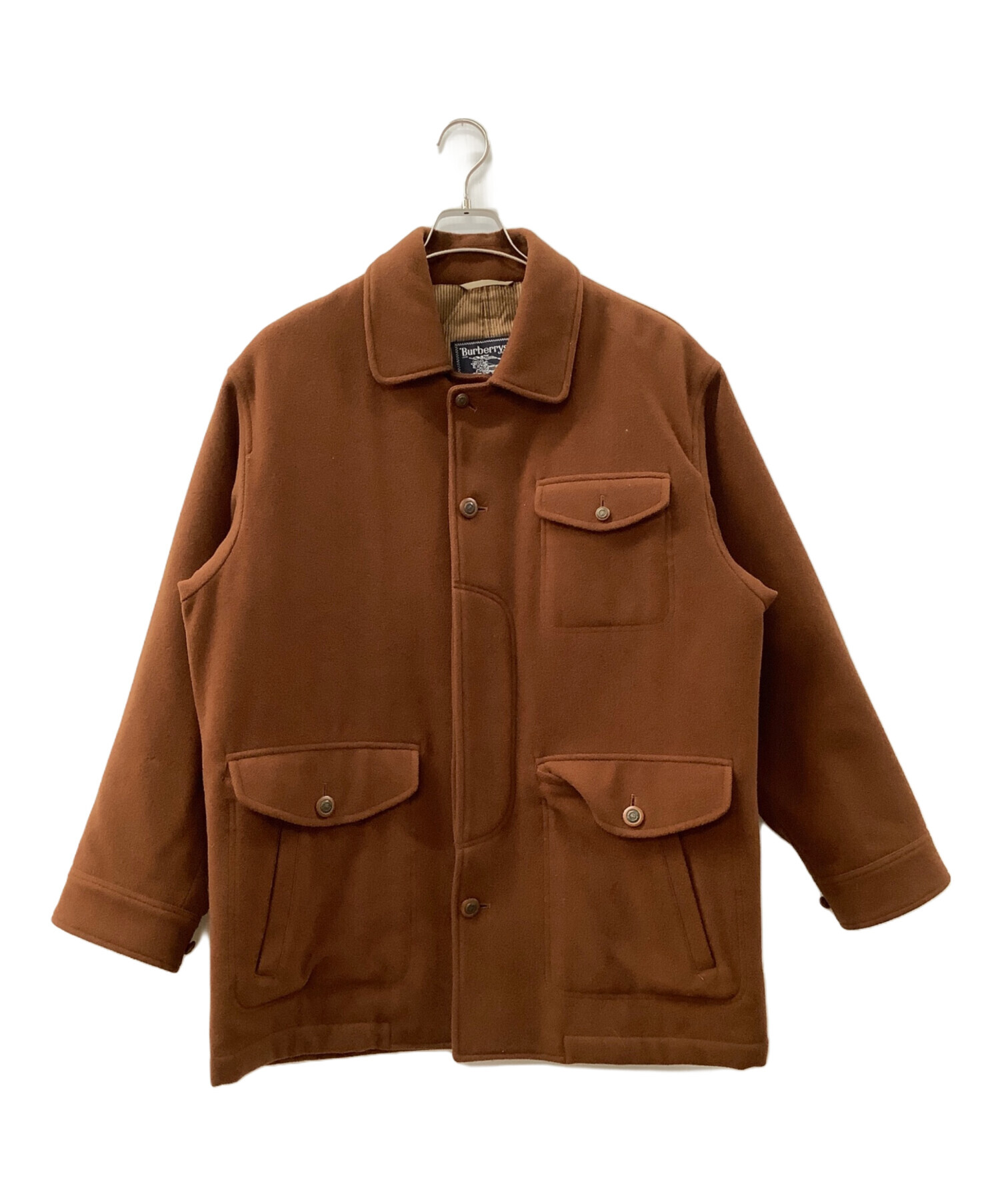 Burerrys バーバリーズ　ウールコート　ブラウン　サイズ40 中古・古着通販】Burberry's (バーバリーズ) ウールコート ブラウン