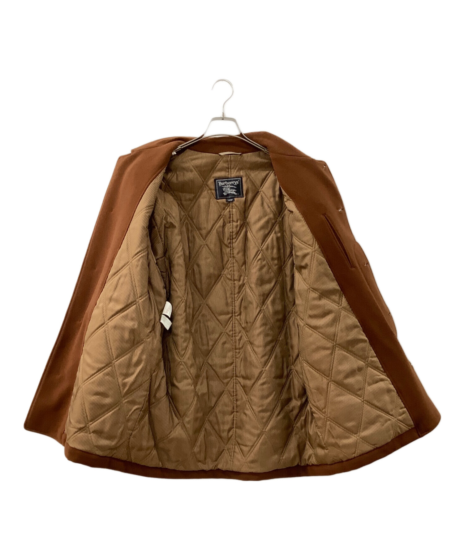 Burerrys バーバリーズ　ウールコート　ブラウン　サイズ40 中古・古着通販】Burberry's (バーバリーズ) ウールコート ブラウン