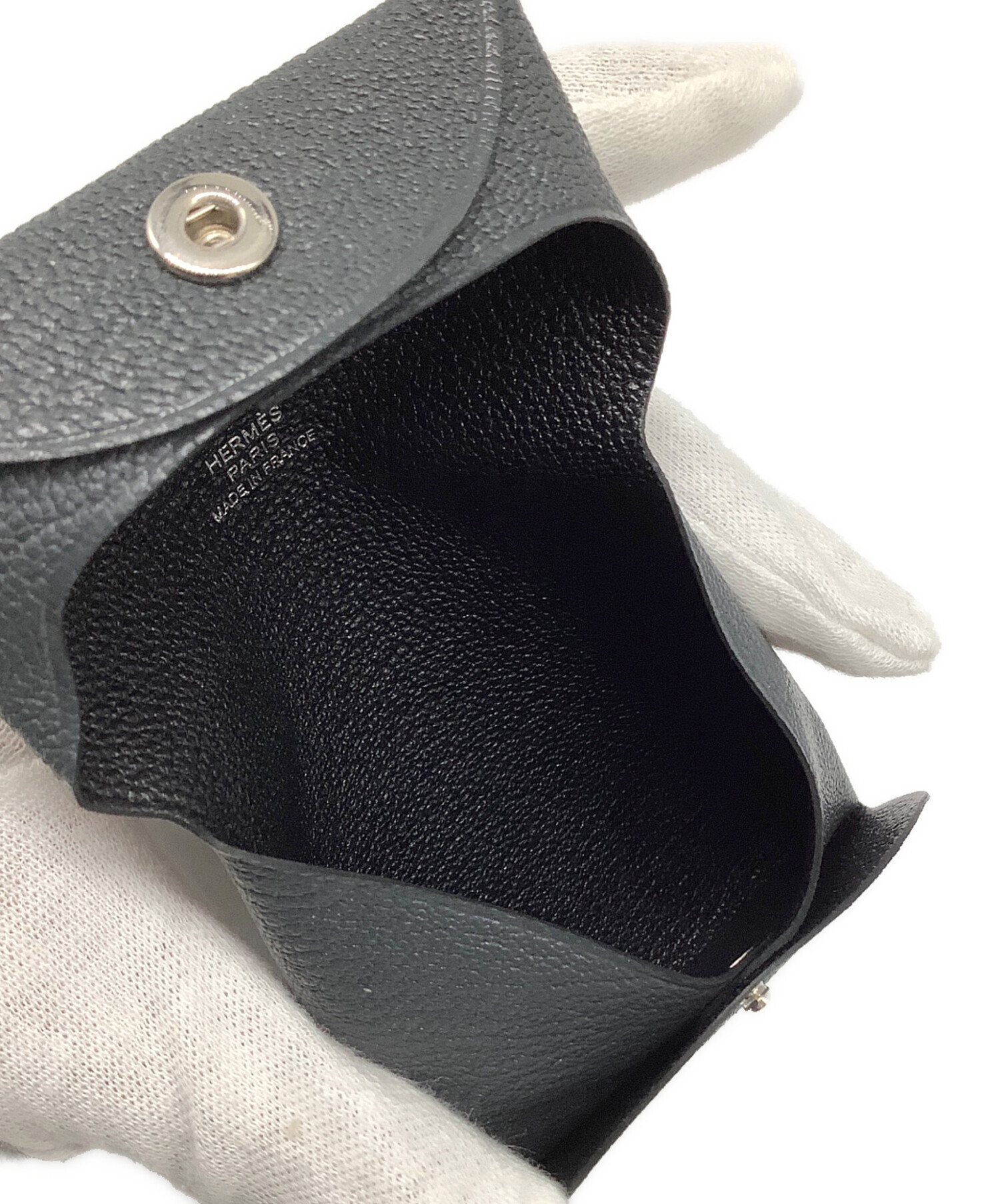 中古・古着通販】HERMES (エルメス) コインケース グレー｜ブランド 