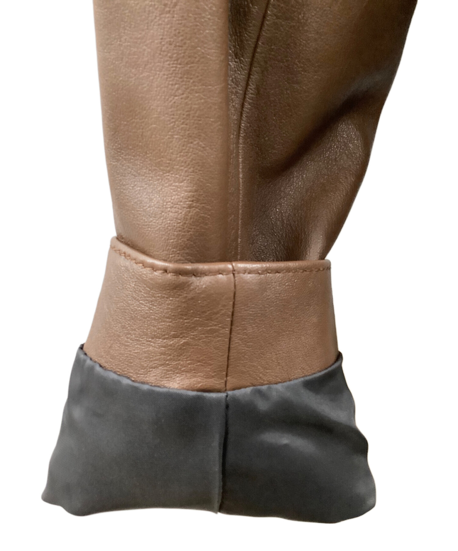 中古・古着通販】COACH (コーチ) シングルレザージャケット ブラウン