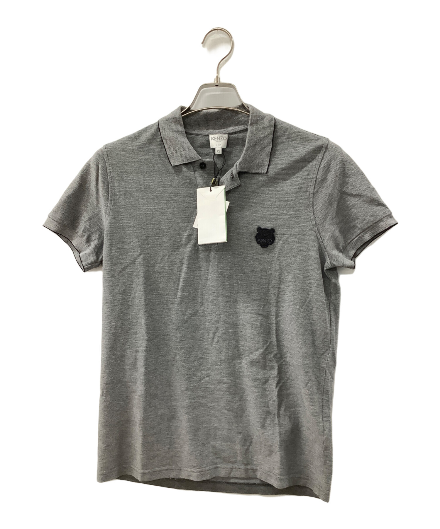 中古・古着通販】KENZO (ケンゾー) ポロシャツ グレー サイズ:XS
