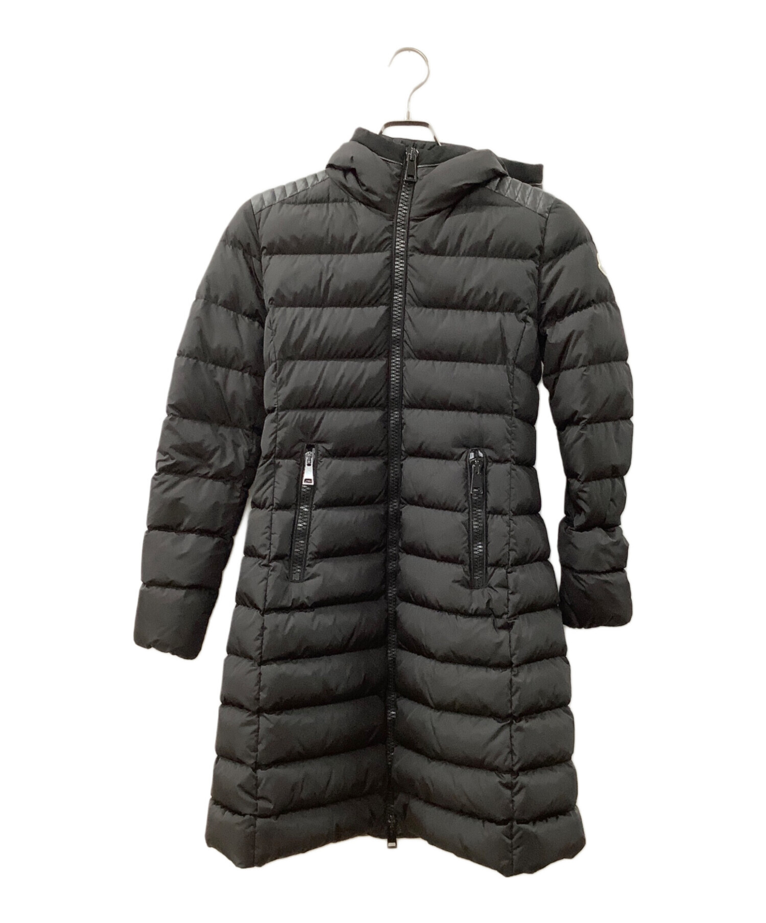 中古・古着通販】MONCLER (モンクレール) ダウンコート ブラック 