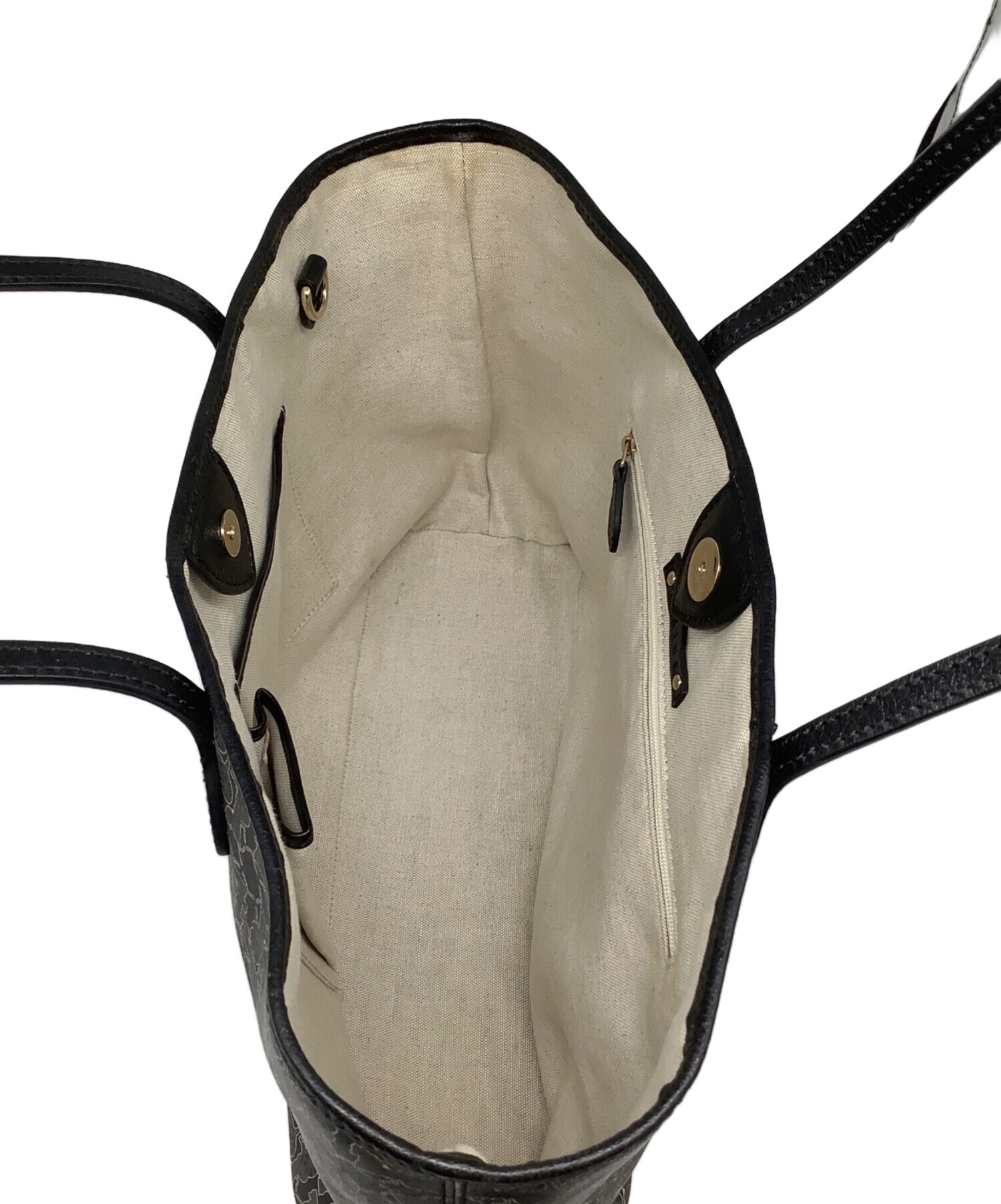 中古・古着通販】CELINE (セリーヌ) サルキー 馬車柄トートバッグ 