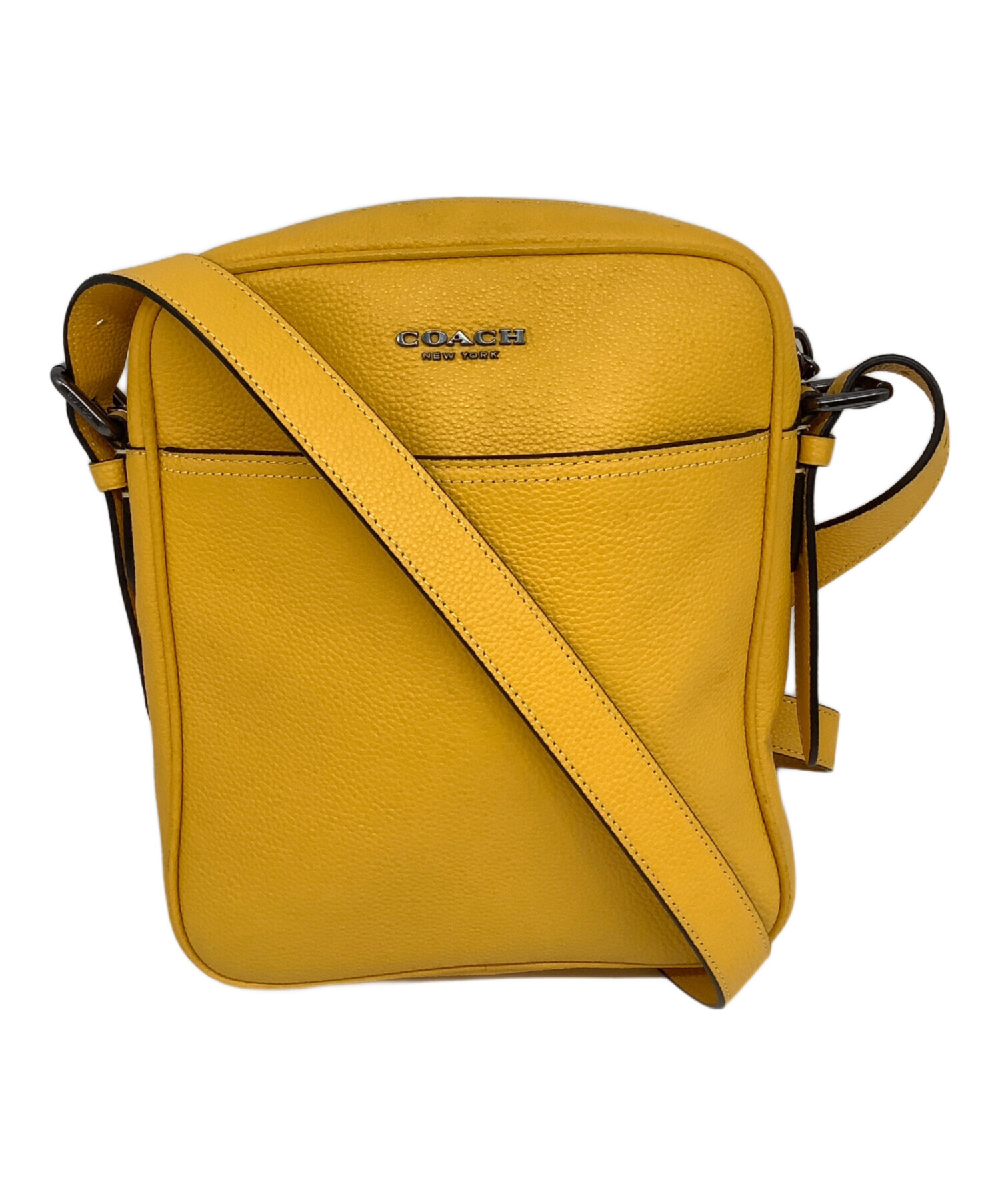 中古・古着通販】COACH (コーチ) ハドソン クロスボディ 21 イエロー 