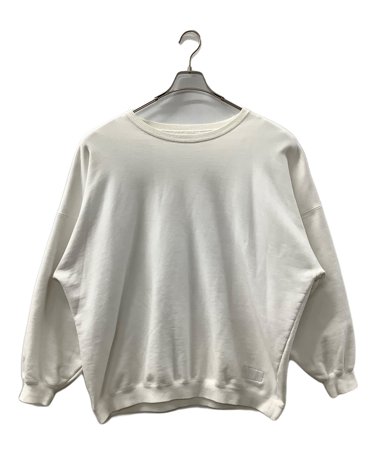 【Curensology】Bigスウェット/ホワイト【未使用/完売品】 中古・古着通販】Curensology (カレンソロジー) スウェット ホワイト