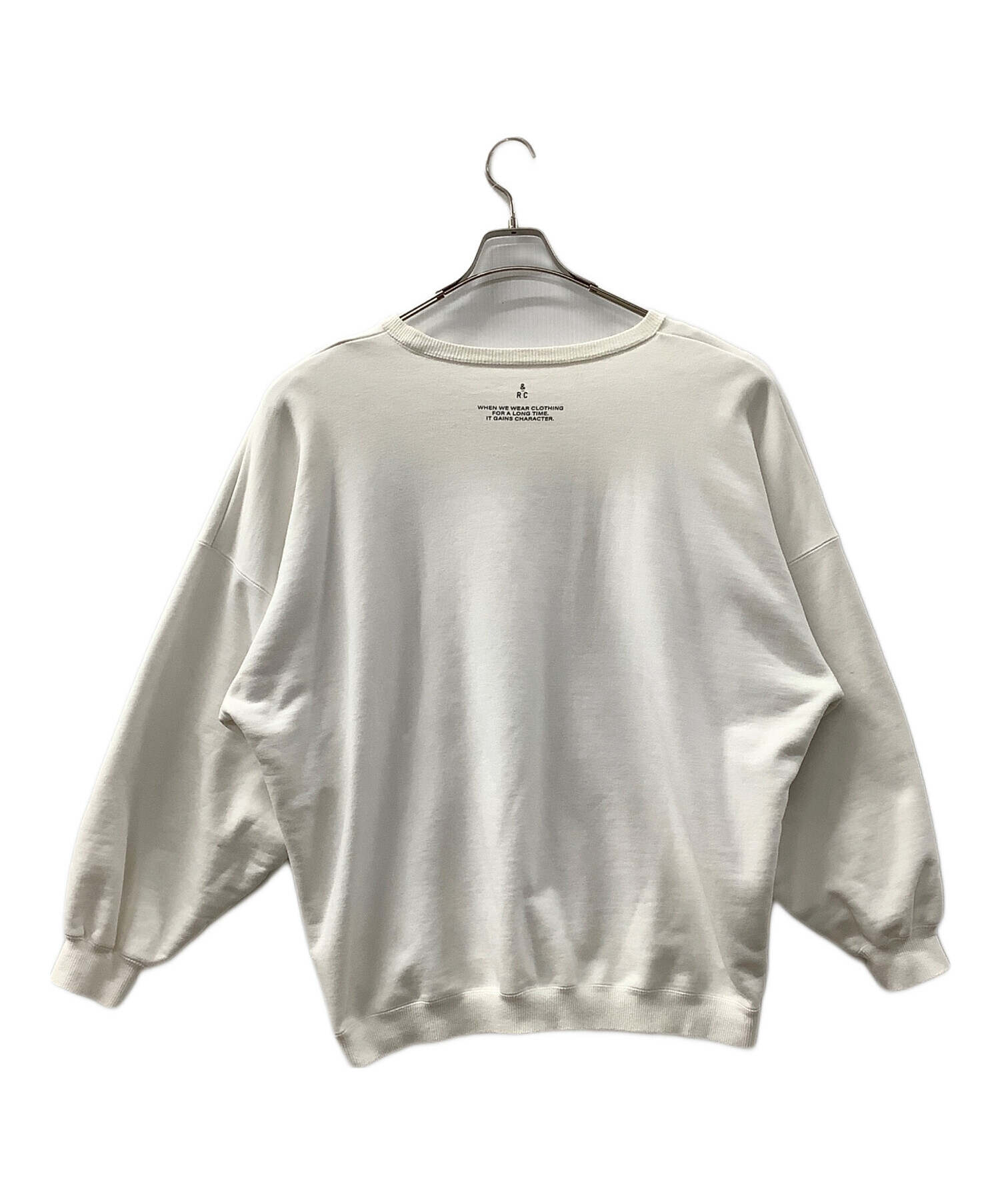 中古・古着通販】Curensology (カレンソロジー) スウェット ホワイト