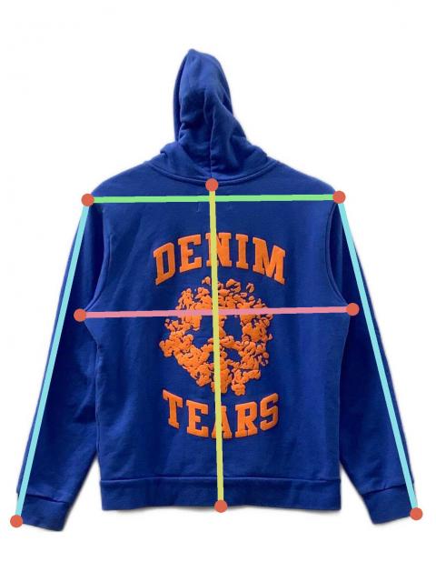 中古・古着通販】Denim Tears (デニムティアーズ) ジップパーカー