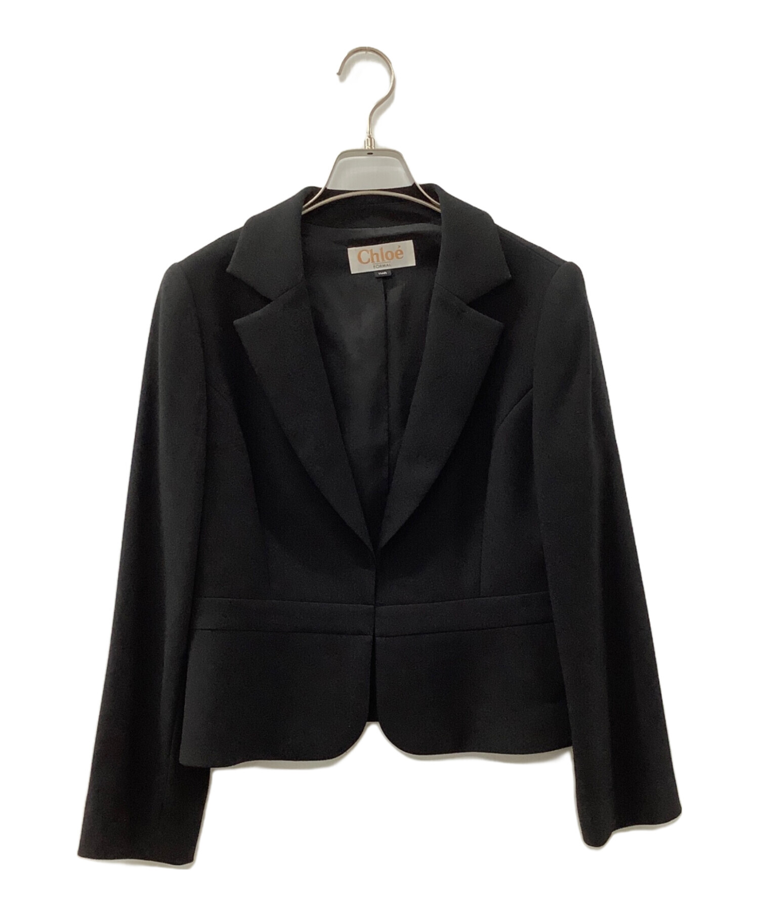 中古・古着通販】Chloe (クロエ) 2Bスーツ ブラック サイズ:11AR