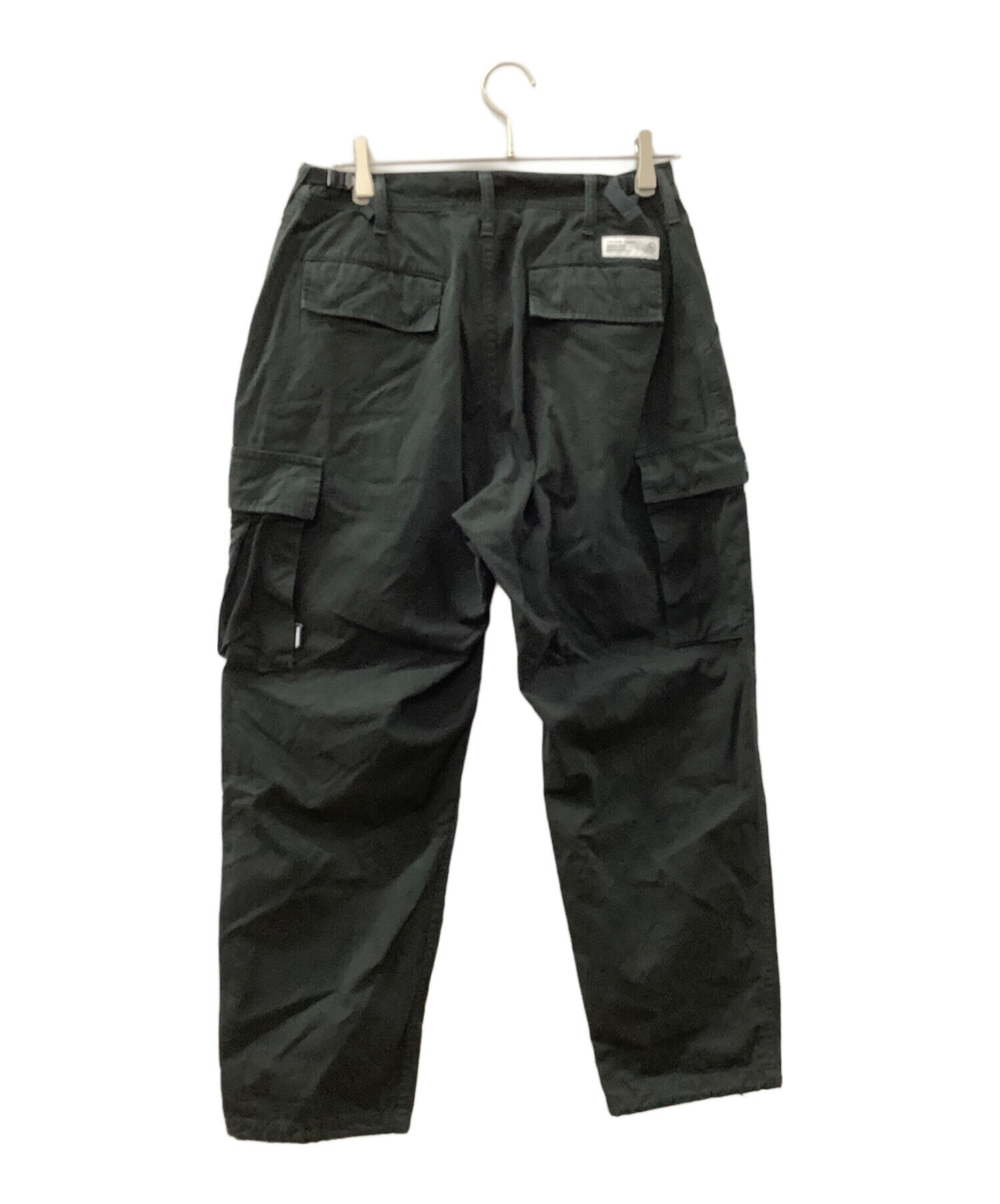 NEIGHBORHOOD ネイバーフッド ブラックカーゴパンツ 中古・古着通販】NEIGHBORHOOD (ネイバーフッド) ミリタリーワイド