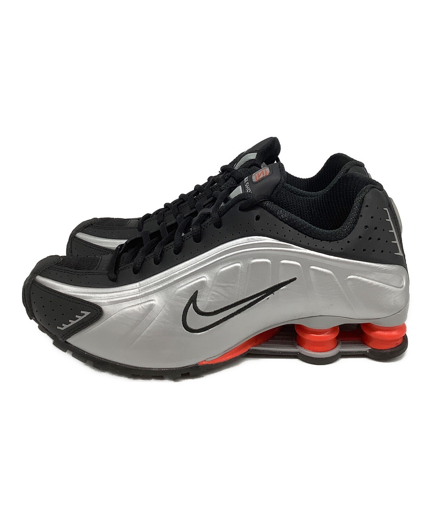 中古・古着通販】NIKE (ナイキ) Shox R4 ブラック×シルバー サイズ:US9
