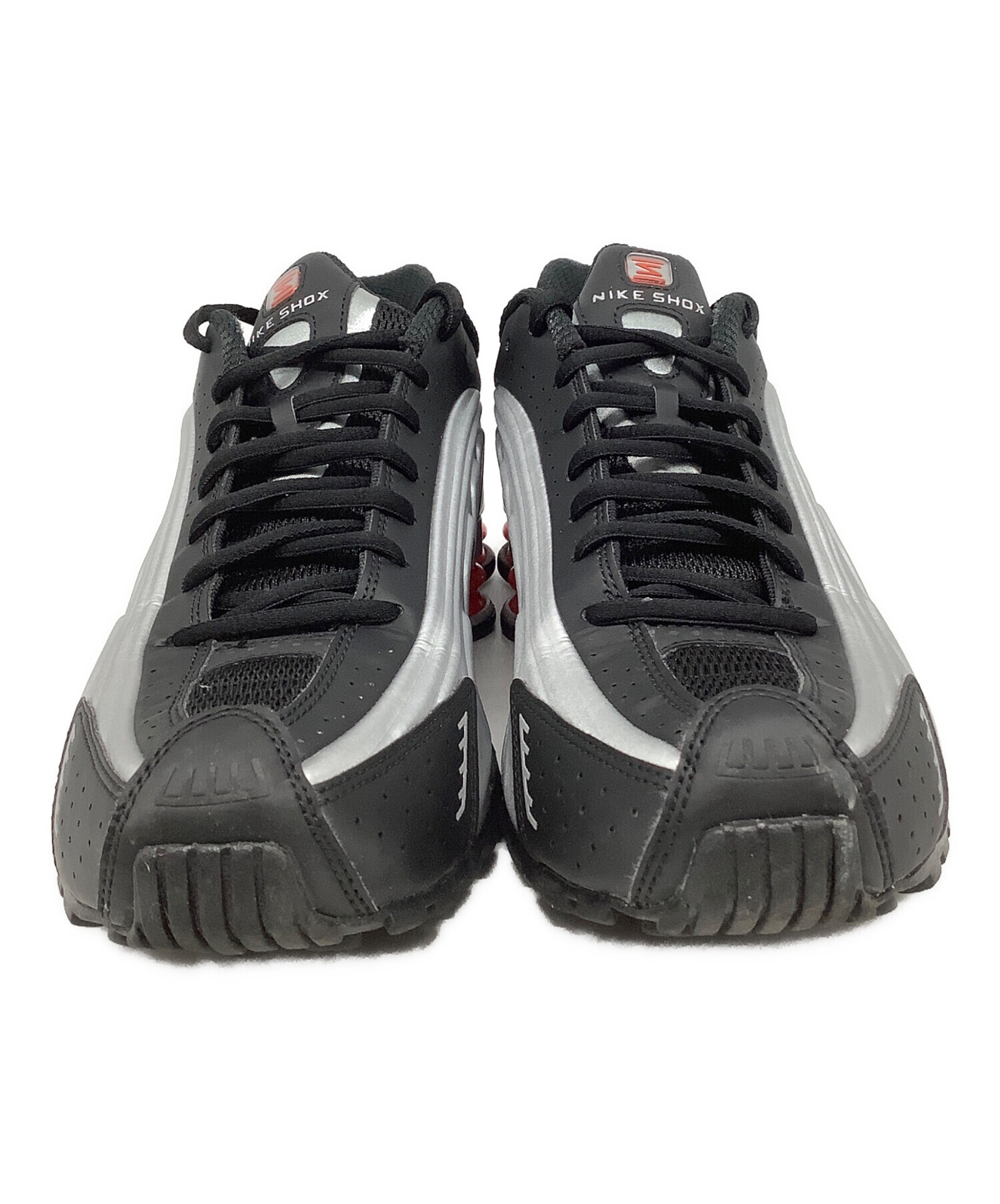 中古・古着通販】NIKE (ナイキ) Shox R4 ブラック×シルバー サイズ:US9