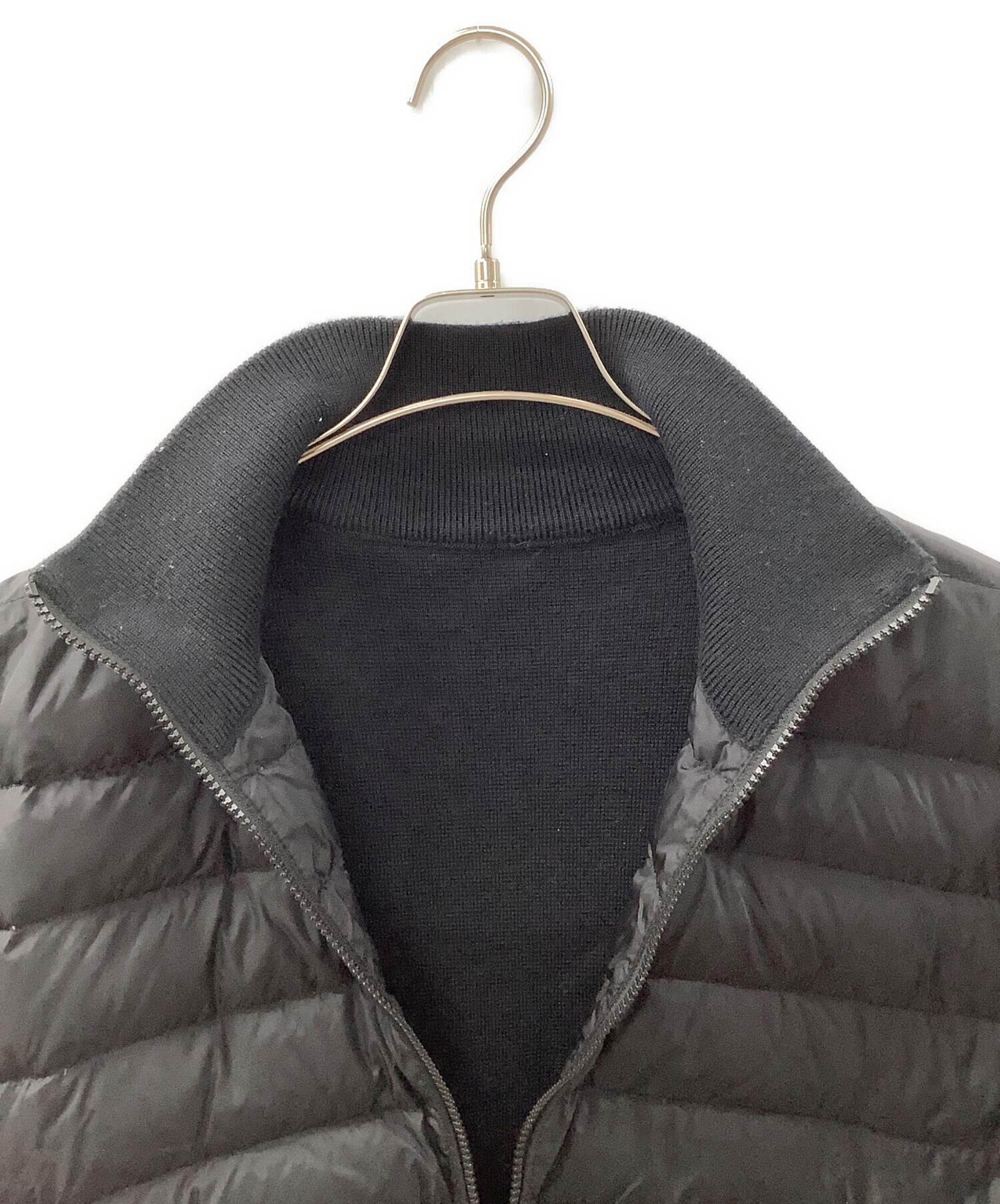 中古・古着通販】MONCLER (モンクレール) CARDIGAN TRICOT ブラック