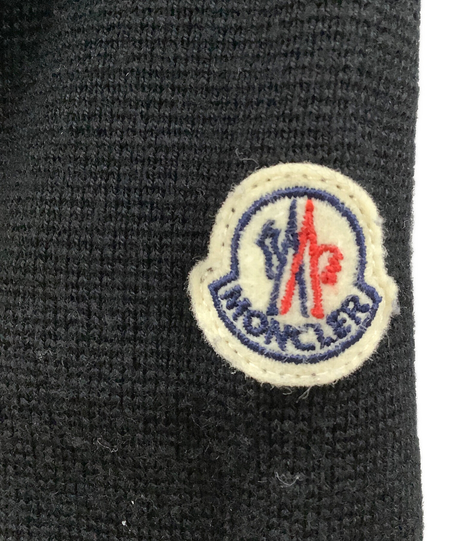中古・古着通販】MONCLER (モンクレール) CARDIGAN TRICOT ブラック