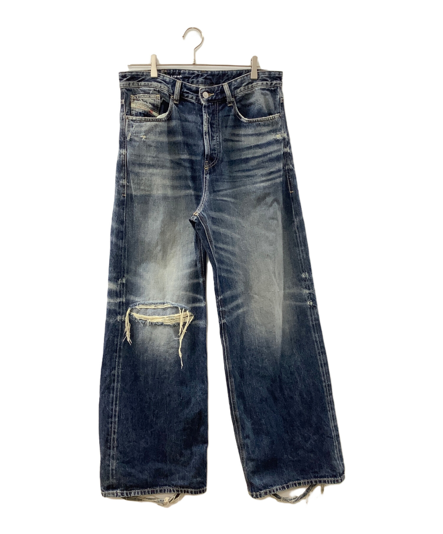 中古・古着通販】DIESEL (ディーゼル) straight jeans d-rise