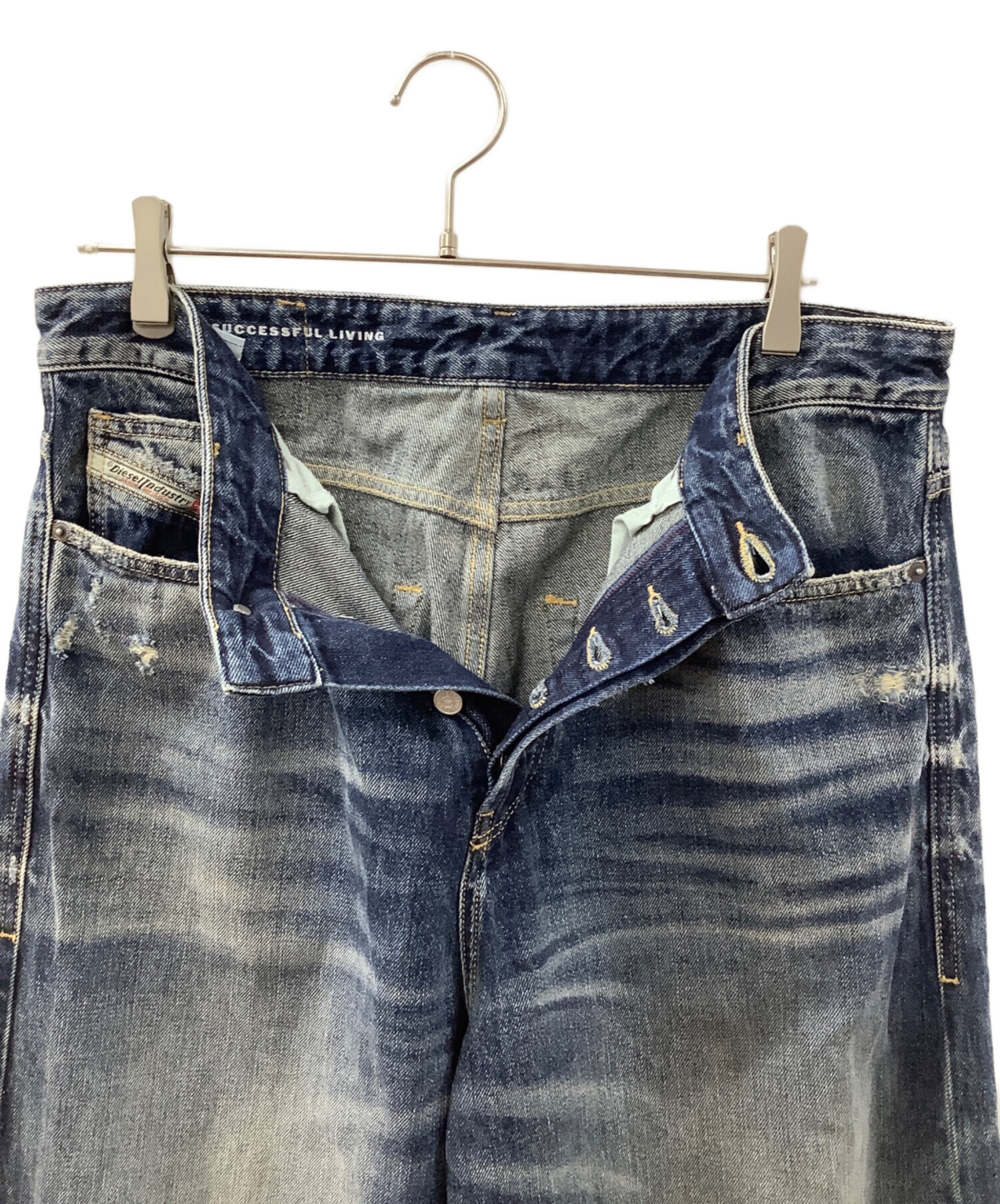 中古・古着通販】DIESEL (ディーゼル) straight jeans d-rise