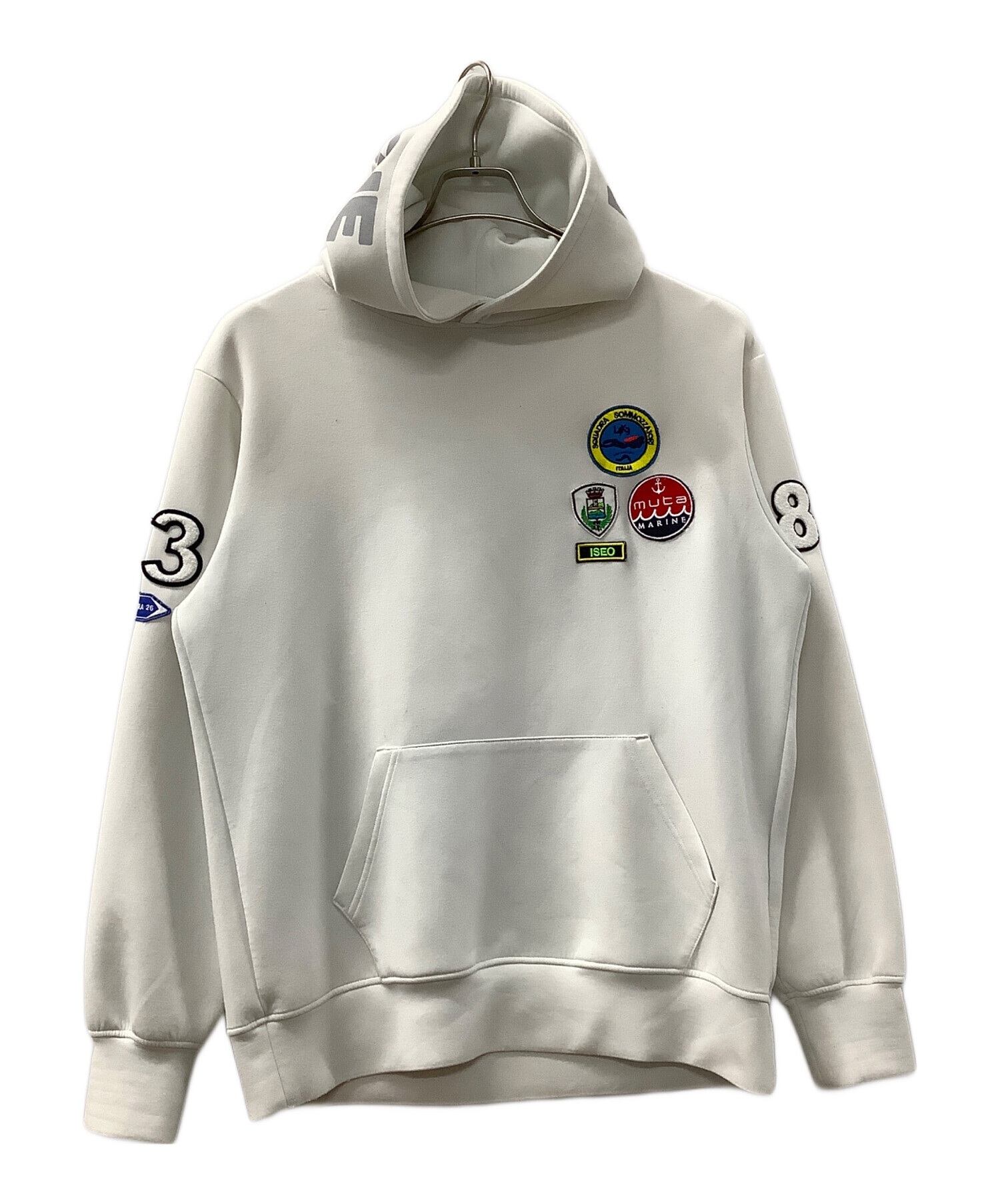 中古・古着通販】muta MARINE (ムータマリン) パーカー ホワイト