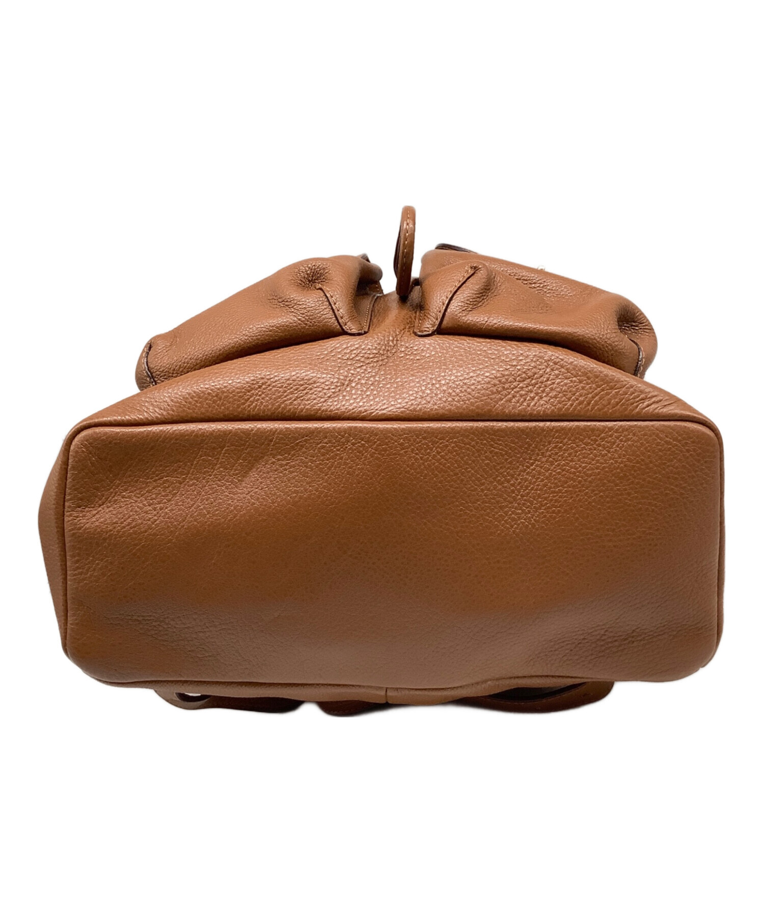 【美品】 コーチ ペブルドレザー ビリー バックパック リュック キャメル A4 中古・古着通販】COACH (コーチ) ペブルドレザービリーバックパック