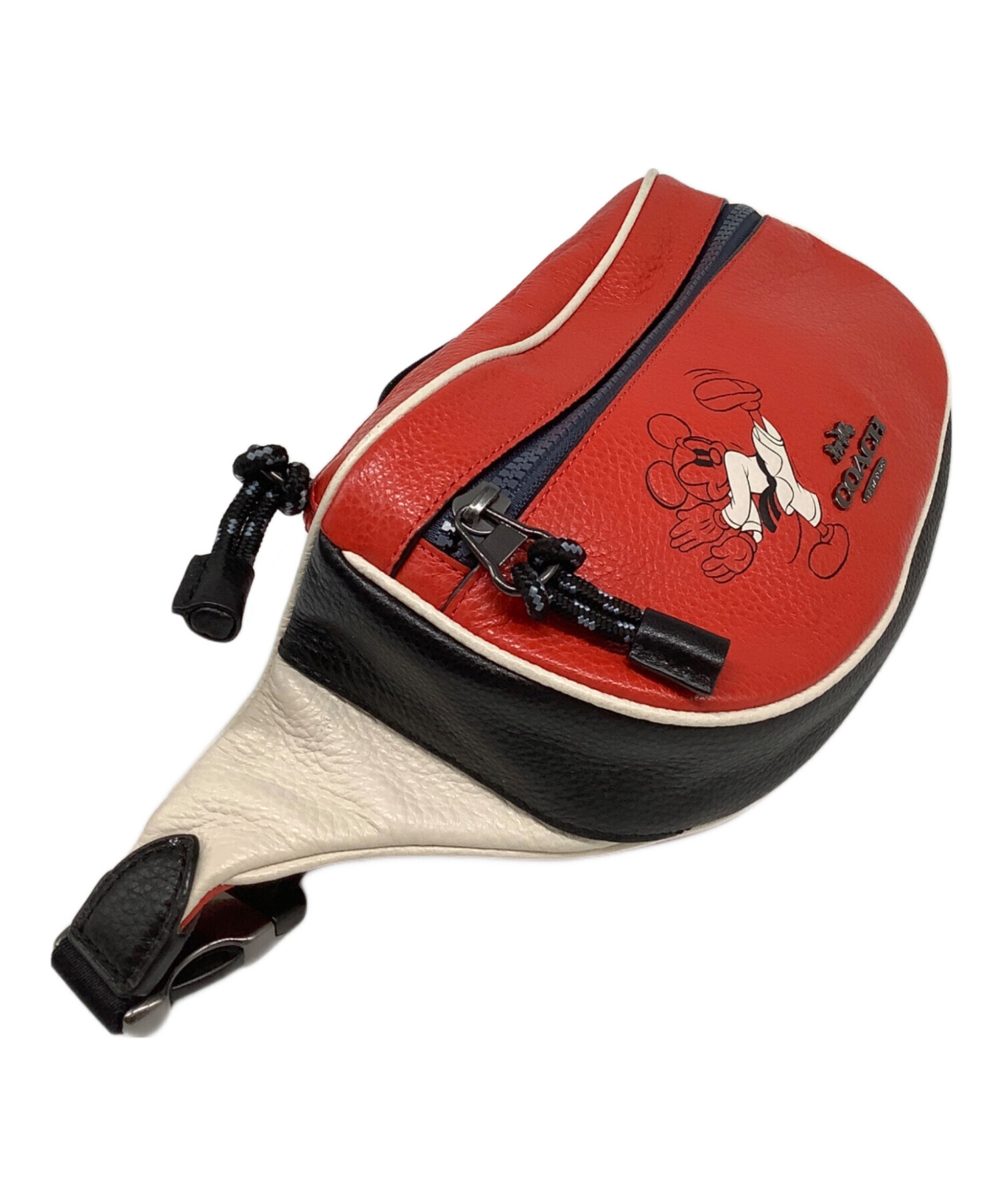 中古・古着通販】COACH (コーチ) DISNEY (ディズニー) ウエストバッグ