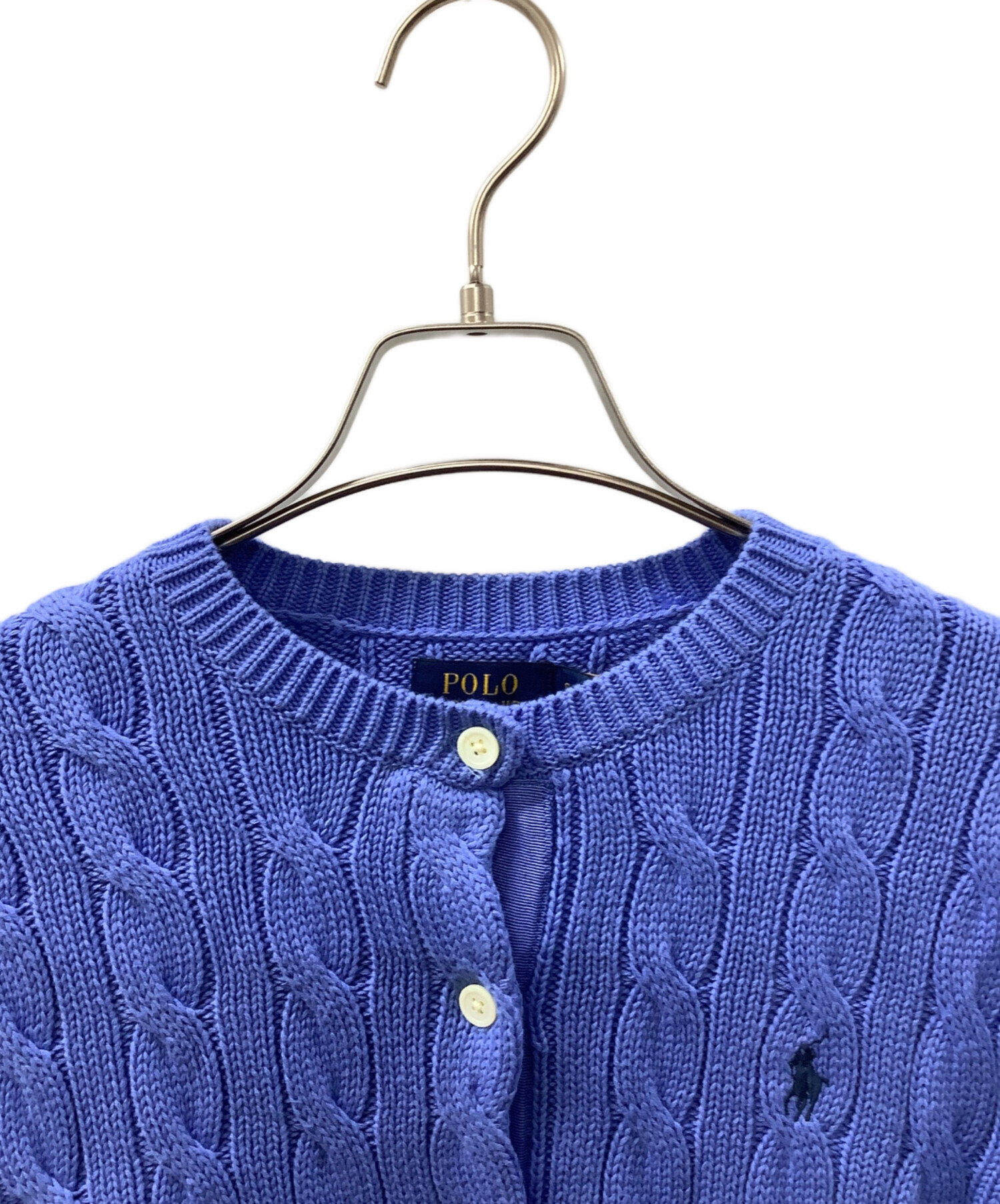 kazzxです！ラルフローレン ケーブルニット カーディガン ヴィンテージ 中古・古着通販】POLO RALPH LAUREN (ポロ・ラルフローレン) ケーブル