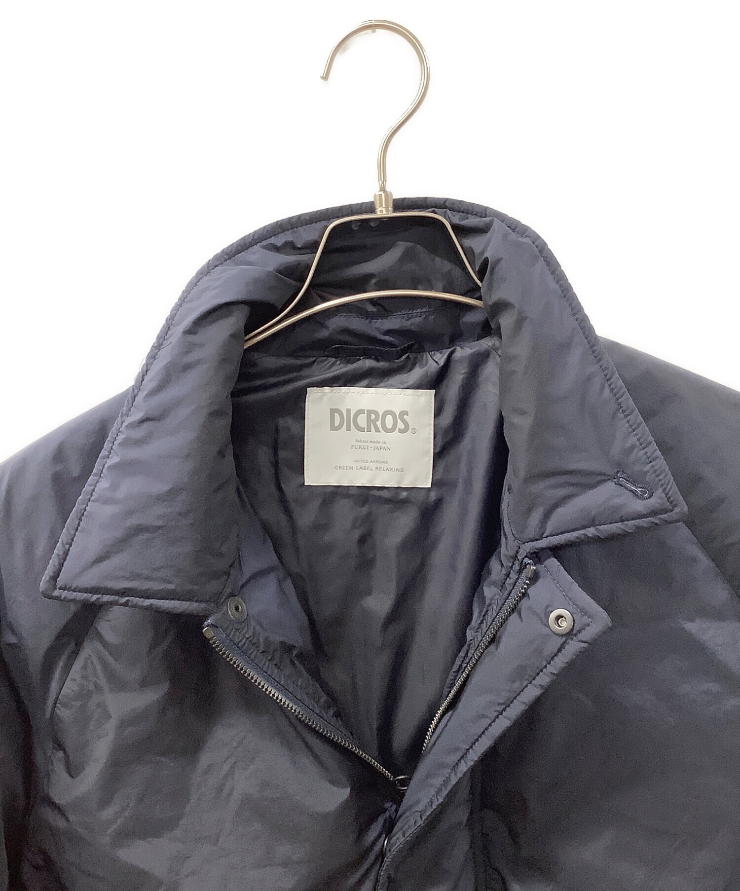 green label relaxing CSM DICROS ネイビー　L セール】DICROS ショート モッズ ブルゾン -撥水-（ブルゾン）｜green