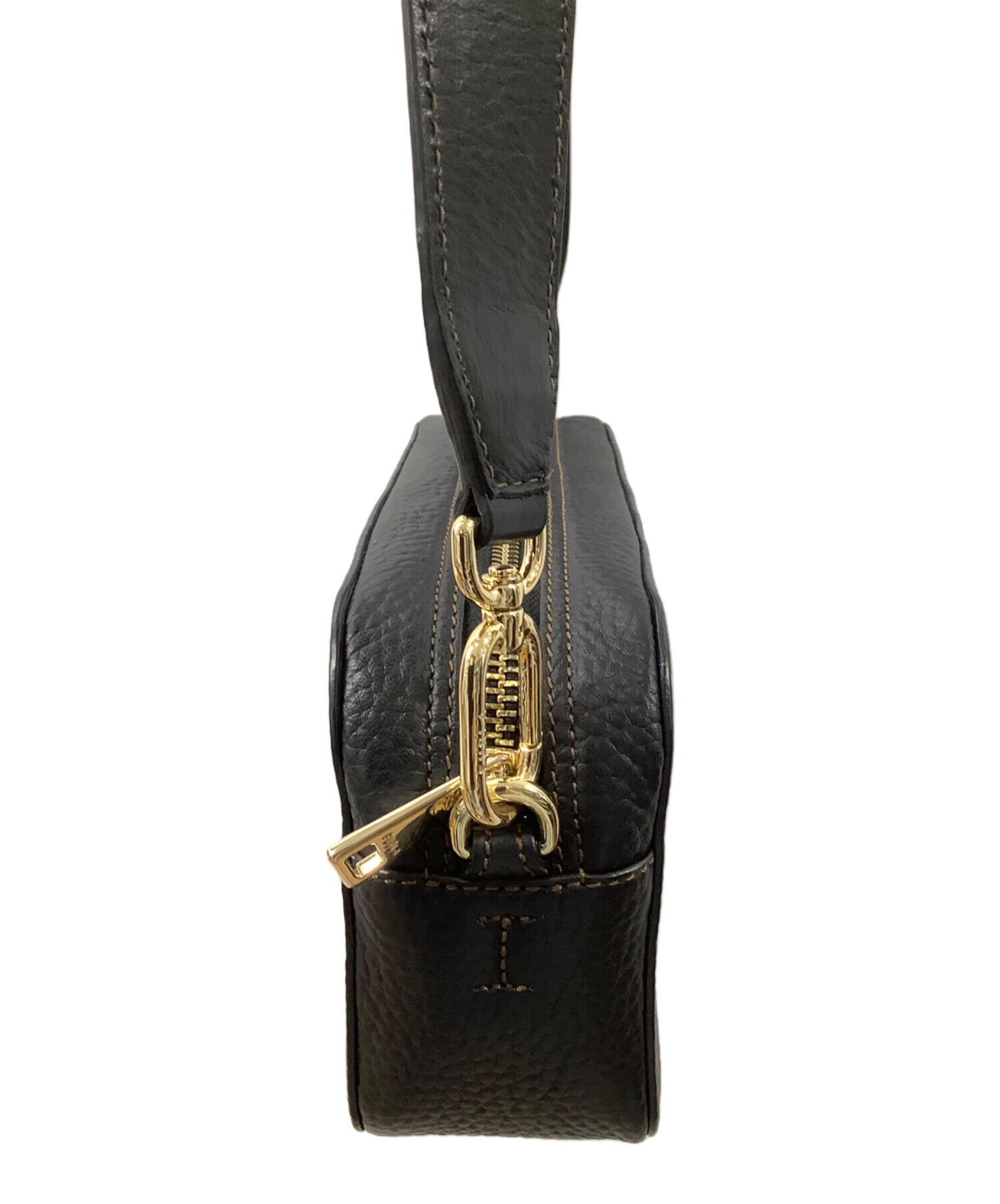 中古・古着通販】FURLA (フルラ) スクエア―ショルダーバッグ ブラック