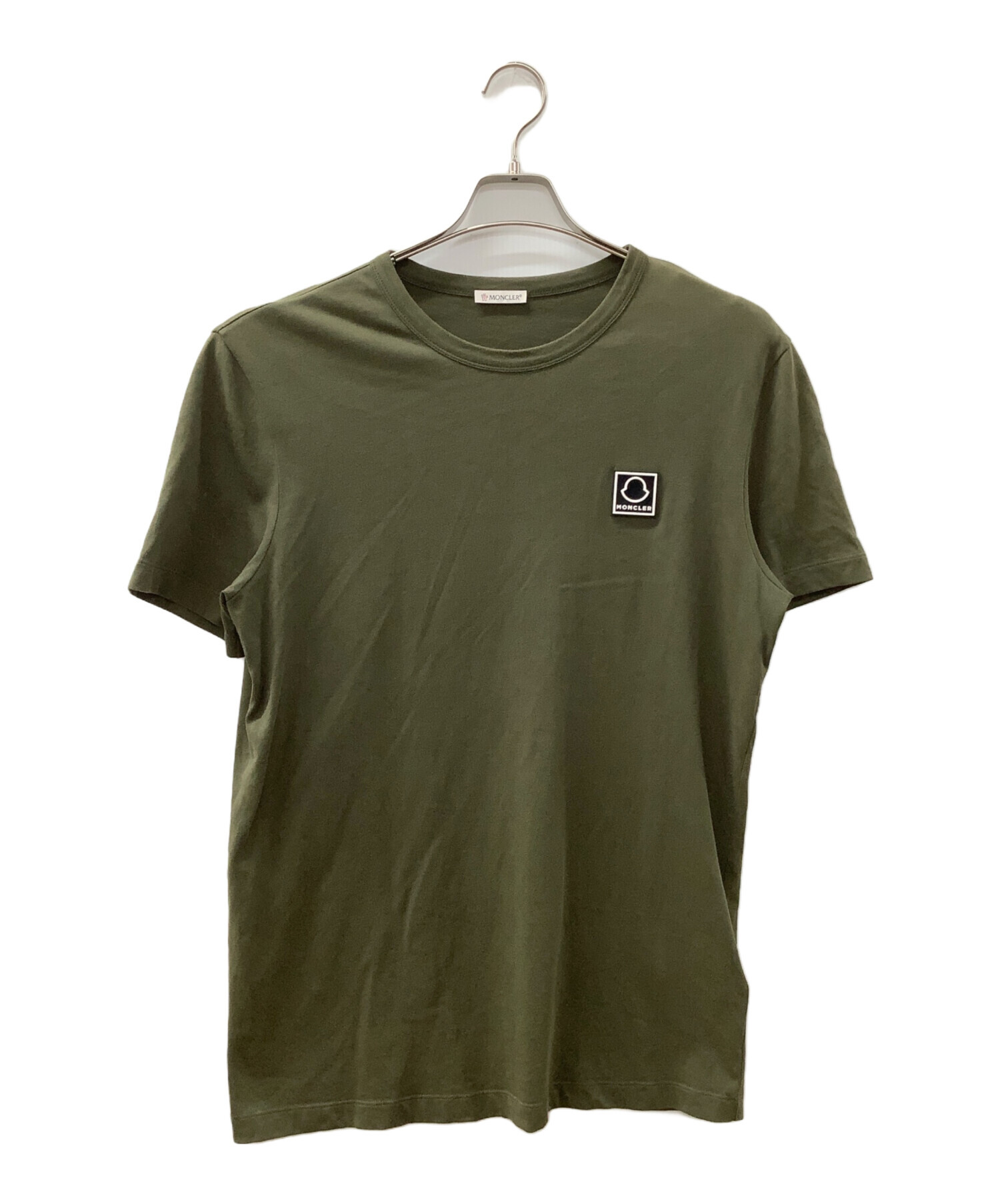 MONCLE Tシャツ カーキ 美品最安値MONCLER モンクレール 半袖Tシャツ 