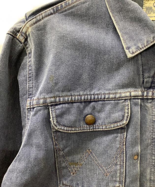 中古・古着通販】Wrangler (ラングラー) デニムジャケット インディゴ