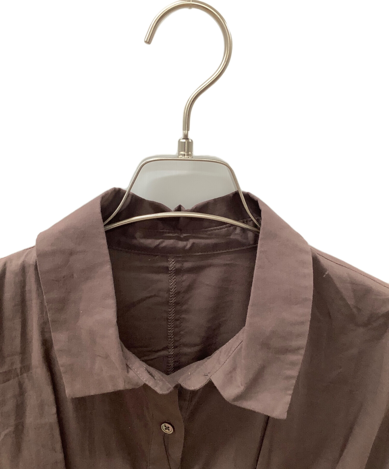 中古・古着通販】DOUX archives (ドゥアルシーヴ) ワンピース ブラウン