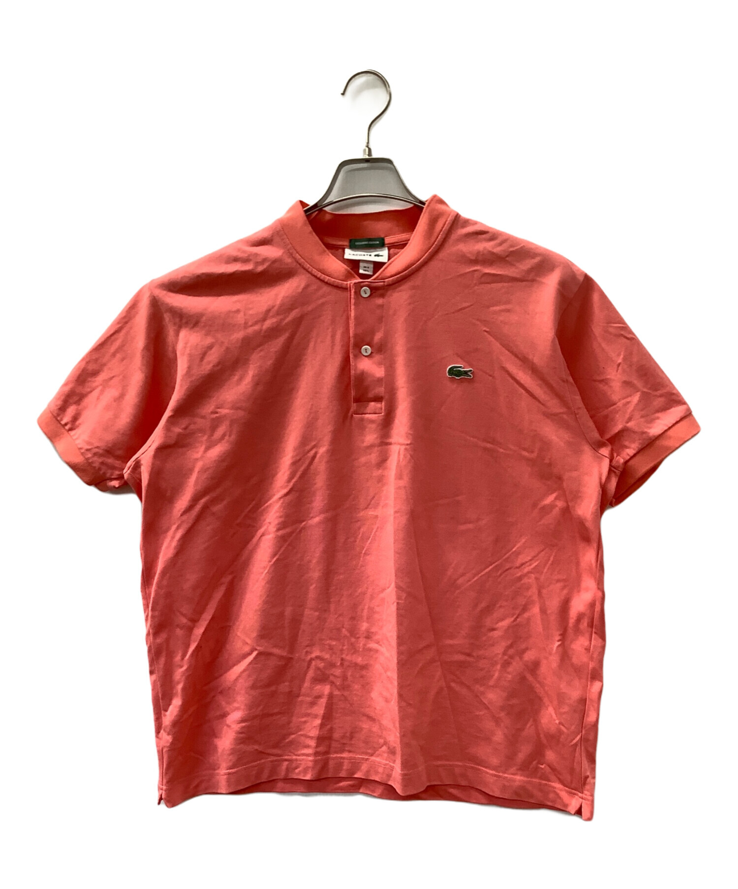 中古・古着通販】LACOSTE (ラコステ) ヘンリーネック 半袖Tシャツ 