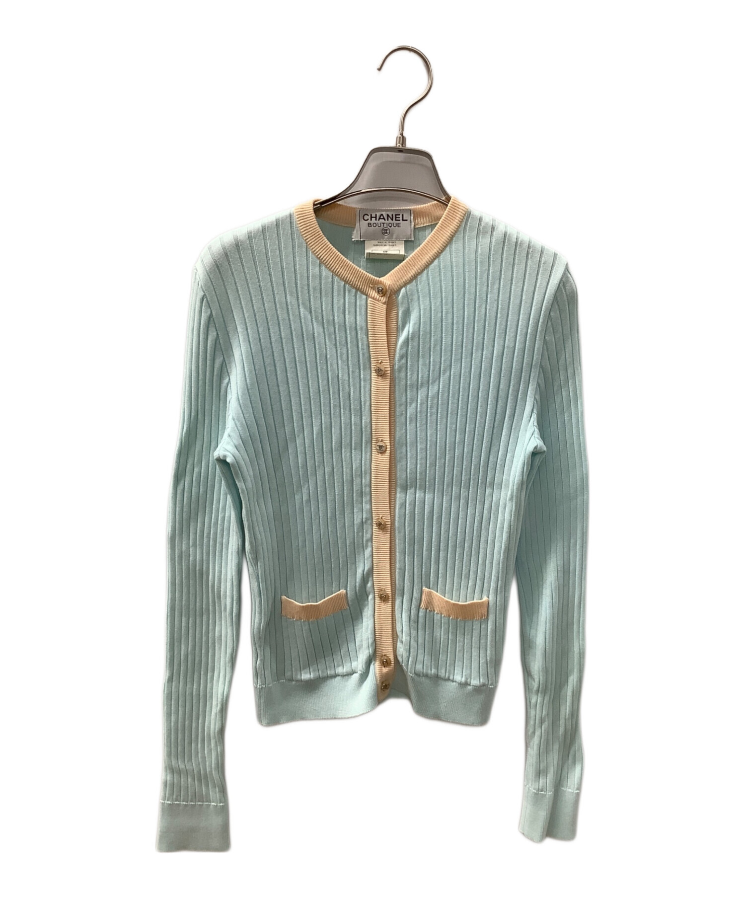 中古・古着通販】CHANEL (シャネル) アンサンブルニットカーディガン