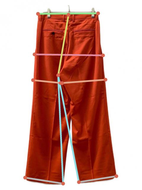 中古・古着通販】ROTOL (ロトル) SUPER HIGH WAIST SLACKS オレンジ