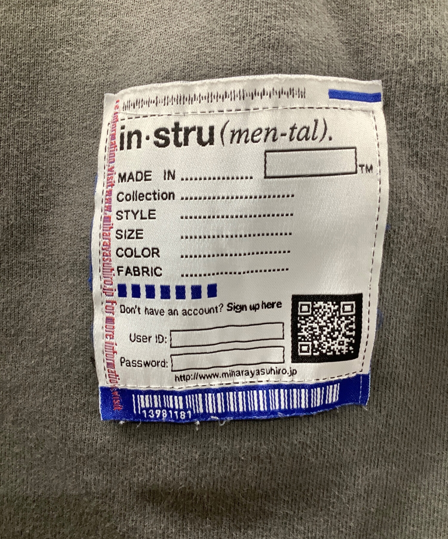 中古・古着通販】Maison MIHARA YASUHIRO (メゾン ミハラ ヤスヒロ) in