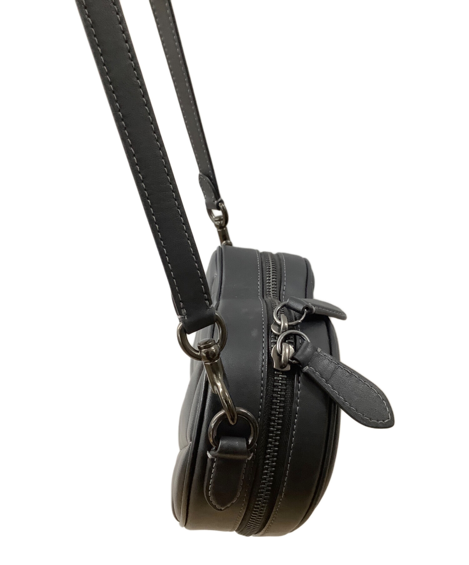 中古・古着通販】COACH (コーチ) ハートクロスボディ・キルティング